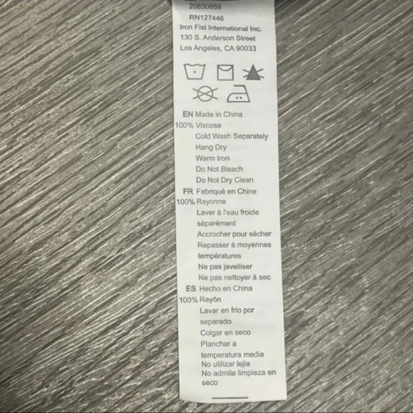 NWT Iron Fist Death Breath Slip Dress M - Picture 8 of 8